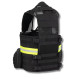 Chaleco Reflectante E-VEST Negro Talla L-XL